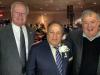 Mayor Rick Meehan & Buck Mann congratulate Tony Russo (ctr). at his 50th Wedding Anniversary celebration at the Clarion.